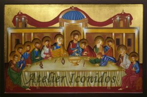 Icon of the Last Supper